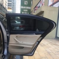 BMW 520i 2010-2017 car window sun shades — photo 9
