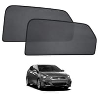 HYUNDAI ACCENT HATCHBACK 2010-2016 car window sun shades — photo 1