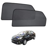 KIA SOLUTO car window sun shades — photo 1