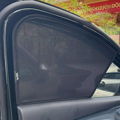 Custom-fit sun shades fitted to a BYD ATTO 3