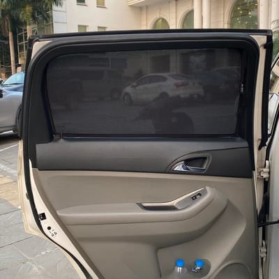 Custom-fit sun shades fitted to a HOLDEN ORLANDO