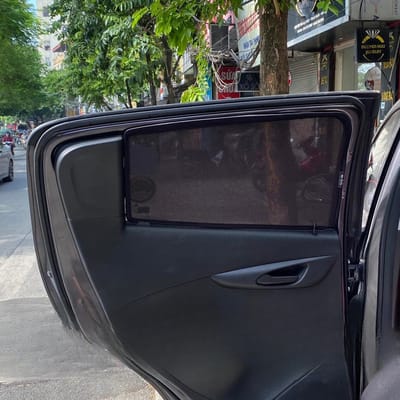 Custom-fit sun shades fitted to a HOLDEN SPARK 2017-2020