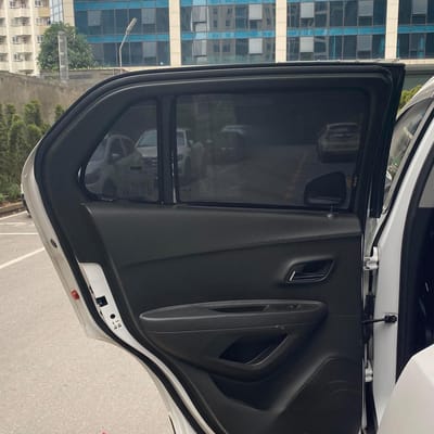Custom-fit sun shades fitted to a HOLDEN TRAX