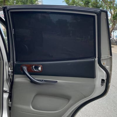 Custom-fit sun shades fitted to a HOLDEN VIVANT