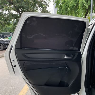 Custom-fit sun shades fitted to a HONDA BR-V