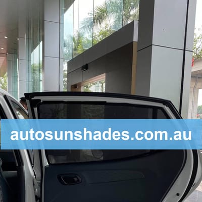 Custom-fit sun shades fitted to a HYUNDAI I10 SEDAN 2021-2025
