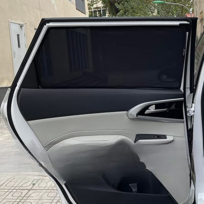 Custom-fit sun shades fitted to a KIA RONDO 2022-2024