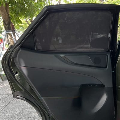 Custom-fit sun shades fitted to a LEXUS NX350 2022-2025