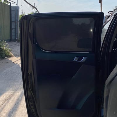 Custom-fit sun shades fitted to a MAZDA BT-50 2013-2020