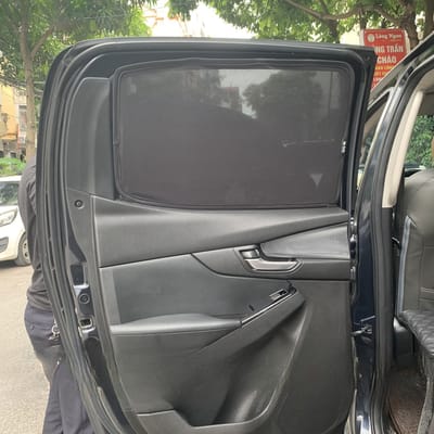 Custom-fit sun shades fitted to a MAZDA BT-50 2021-2025