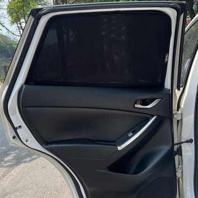 Custom-fit sun shades fitted to a MAZDA CX-5 2012-2017