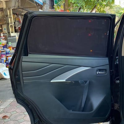 Custom-fit sun shades fitted to a MITSUBISHI XPANDER CROSS