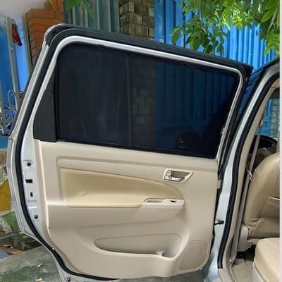 Custom-fit sun shades fitted to a SUZUKI ERTIGA 2013-2018
