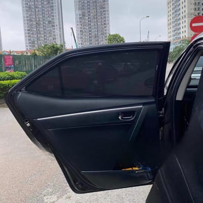 Custom-fit sun shades fitted to a TOYOTA COROLLA 2015-2022