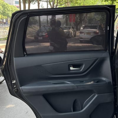 Custom-fit sun shades fitted to a TOYOTA AVANZA 2022-2025