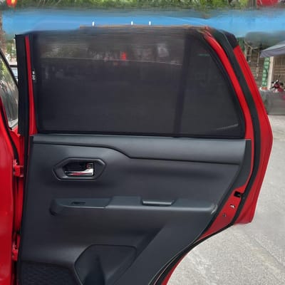 Custom-fit sun shades fitted to a TOYOTA RAIZE