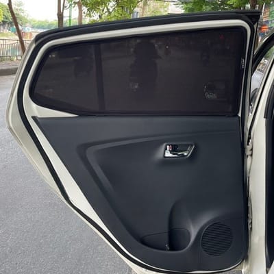 Custom-fit sun shades fitted to a TOYOTA WIGO 2017-2022