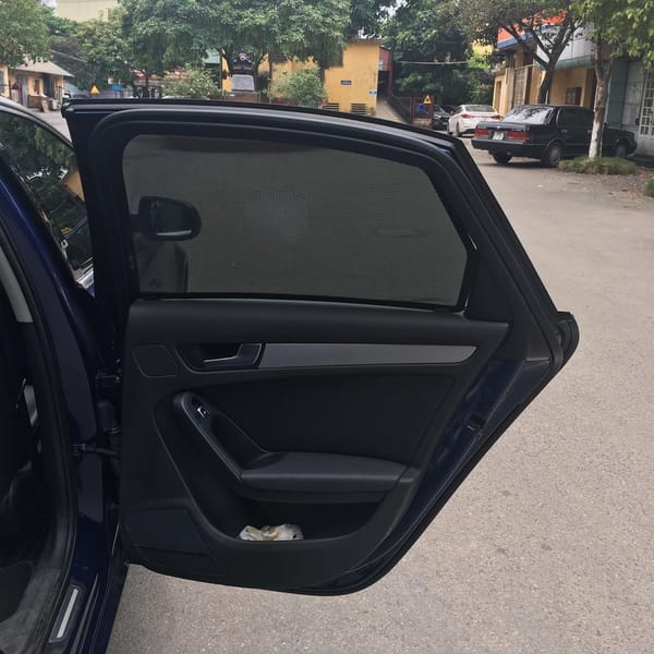 AUDI A4 2008-2015 custom-fit car window sun shades — photo 3