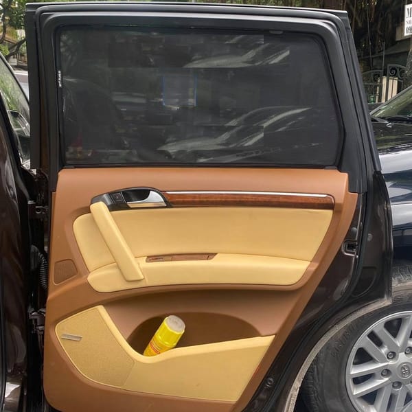 AUDI Q7 2007-2015 custom-fit car window sun shades — photo 5