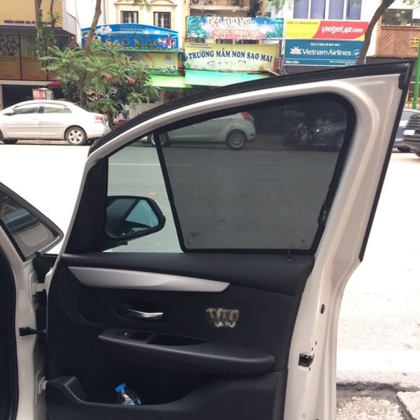 BMW 218i 5 seats custom-fit car window sun shades — photo 2