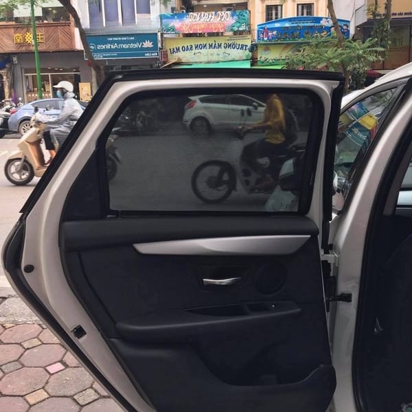 BMW 218i 5 seats custom-fit car window sun shades — photo 3