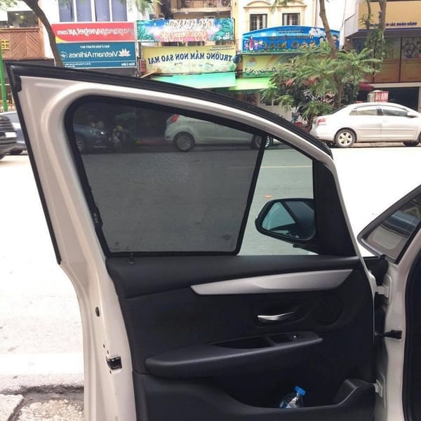 BMW 218i 5 seats custom-fit car window sun shades — photo 4