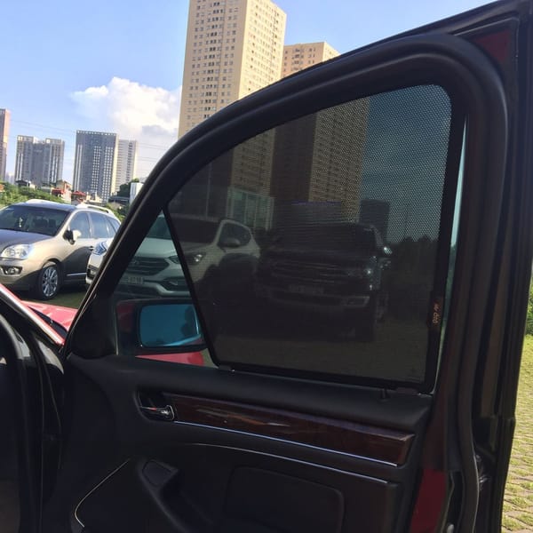 BMW 325i E46 custom-fit car window sun shades — photo 2