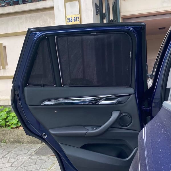 BMW X1 2023-2026 custom-fit car window sun shades — photo 3