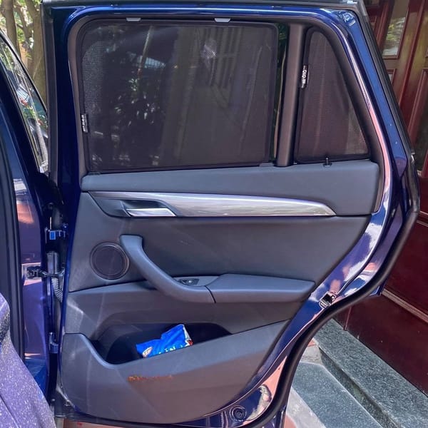 BMW X1 2023-2026 custom-fit car window sun shades — photo 7