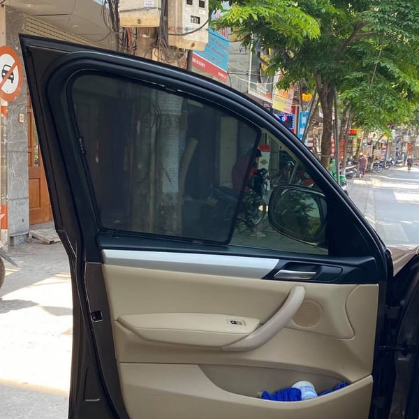 BMW X3 2018-2024 custom-fit car window sun shades — photo 2