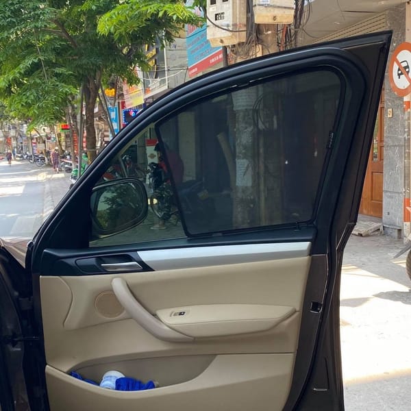 BMW X3 2018-2024 custom-fit car window sun shades — photo 4