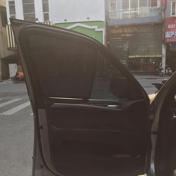 BMW X5 2007-2013 custom-fit car window sun shades — photo 4