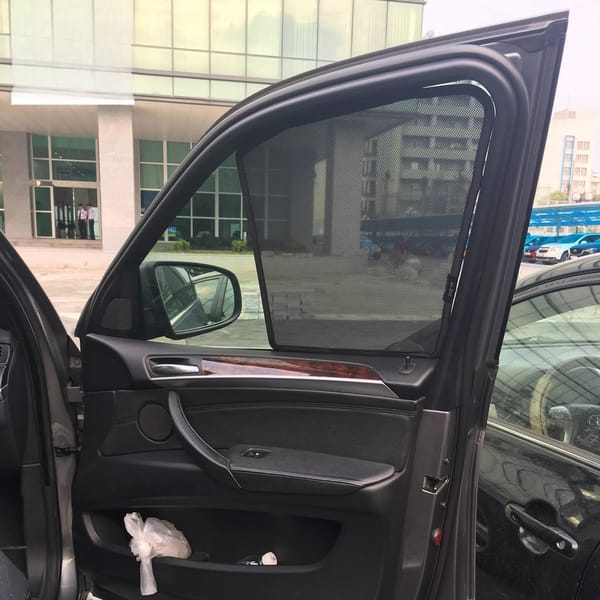 BMW X5 2007-2013 custom-fit car window sun shades — photo 6