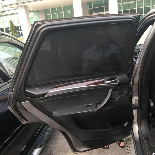 BMW X5 2007-2013 custom-fit car window sun shades — photo 7