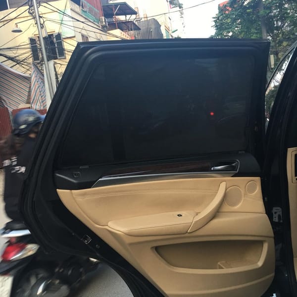 BMW X5 2007-2013 custom-fit car window sun shades — photo 10