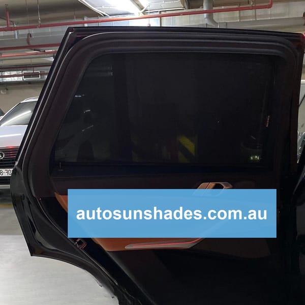 BMW X5 2019-2026 custom-fit car window sun shades — photo 1