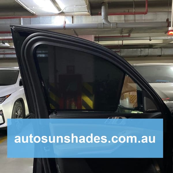 BMW X5 2019-2026 custom-fit car window sun shades — photo 2