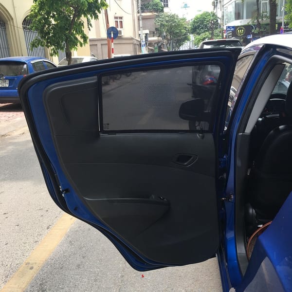 HOLDEN BARINA SPARK 2010-2017 custom-fit car window sun shades — photo 3