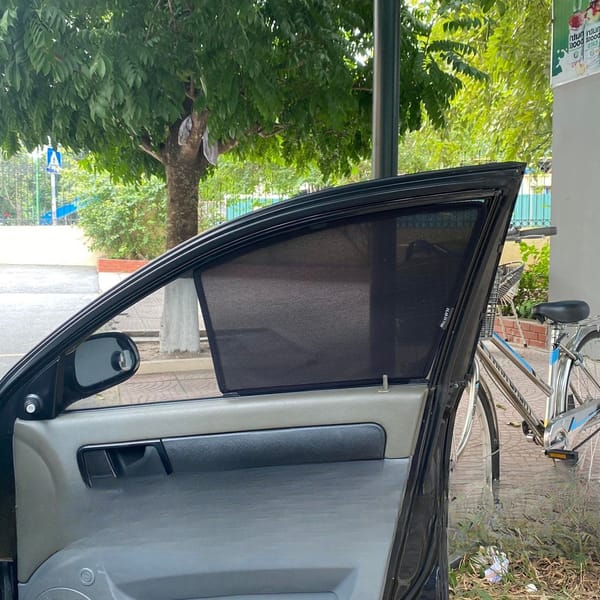DAEWOO LACETTI 2006-2010 custom-fit car window sun shades — photo 4