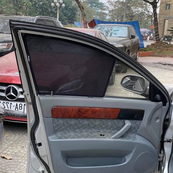 DAEWOO LACETTI 2006-2010 custom-fit car window sun shades — photo 8