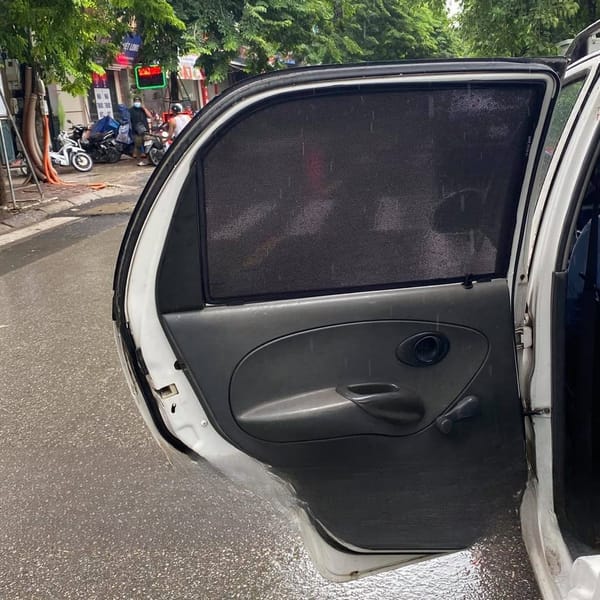 DAEWOO MATIZ 2002-2007 custom-fit car window sun shades — photo 1
