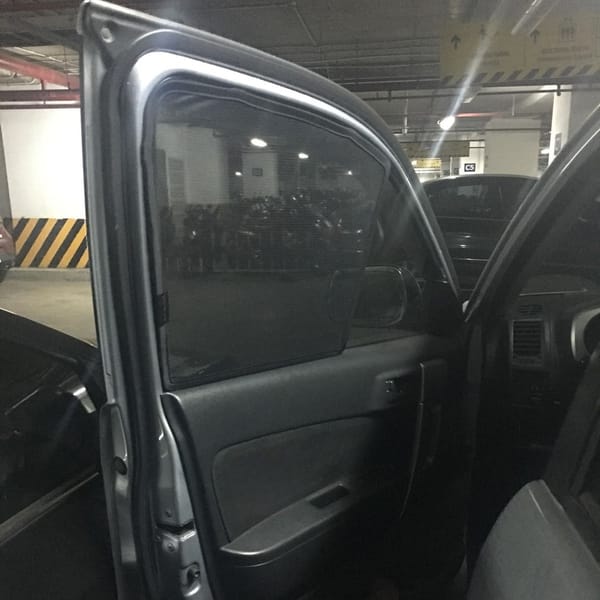 DAIHATSU TERIOS 2004-2006 custom-fit car window sun shades — photo 2