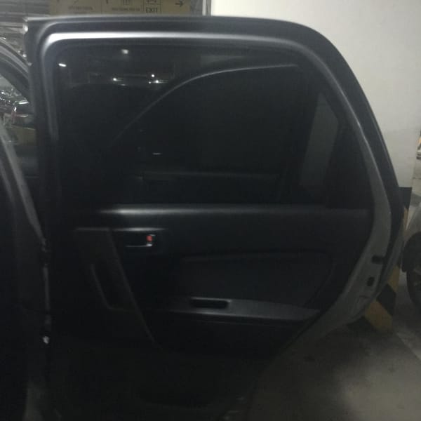 DAIHATSU TERIOS 2004-2006 custom-fit car window sun shades — photo 3