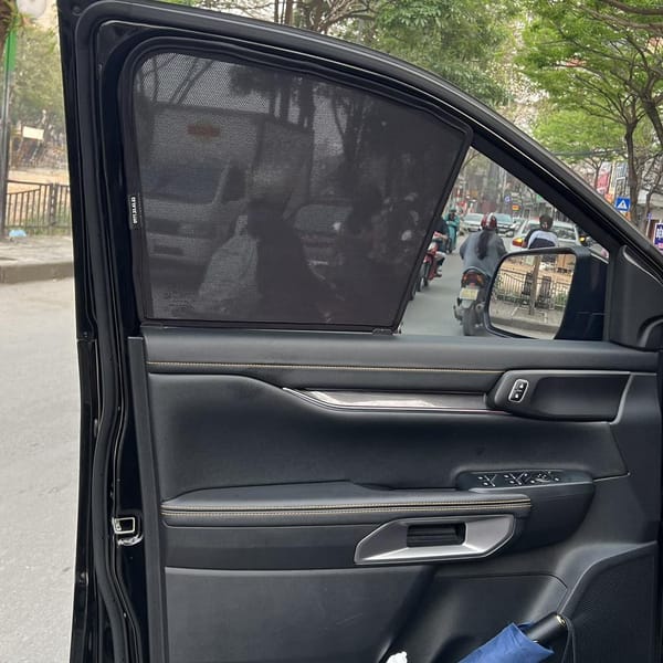 FORD EVEREST 2023-2025 custom-fit car window sun shades — photo 2