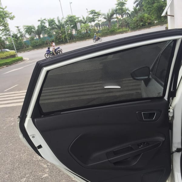 FORD FIESTA HATCHBACK custom-fit car window sun shades — photo 3