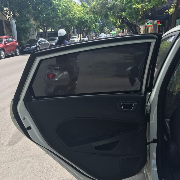 FORD FIESTA HATCHBACK custom-fit car window sun shades — photo 11