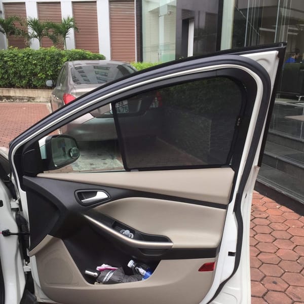 FORD FOCUS SEDAN 2014-2020 custom-fit car window sun shades — photo 8