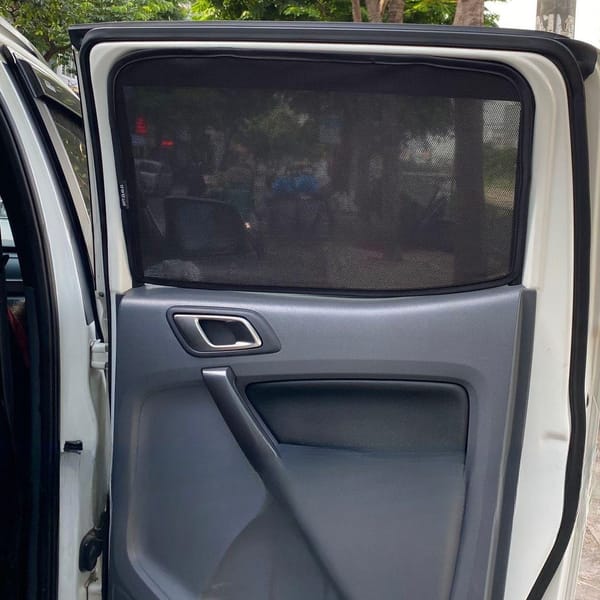 FORD RANGER 2014-2021 custom-fit car window sun shades — photo 2