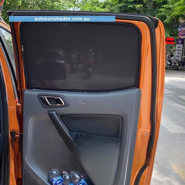 FORD RANGER 2014-2021 custom-fit car window sun shades — photo 6