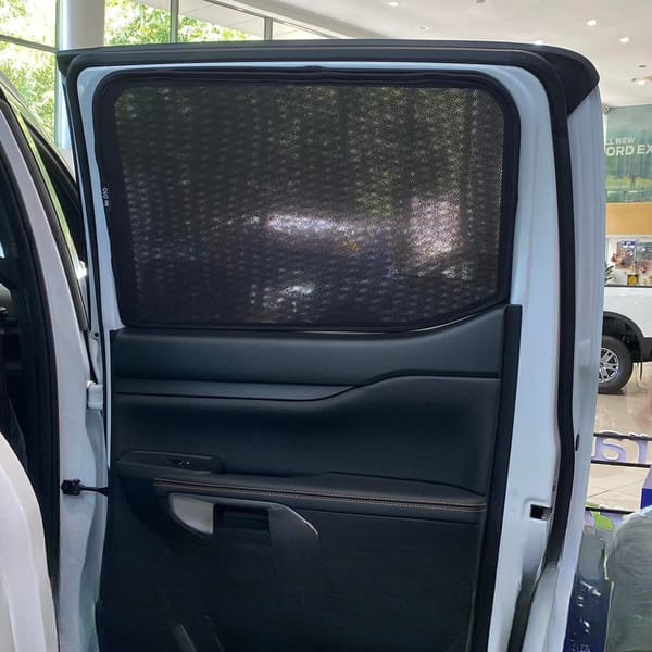 FORD RANGER 2022-2025 custom-fit car window sun shades — photo 3